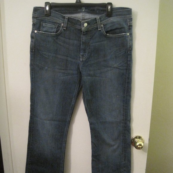 7 For All Mankind Denim - 7 For All Mankind Jeans, flynt, size 34 long
